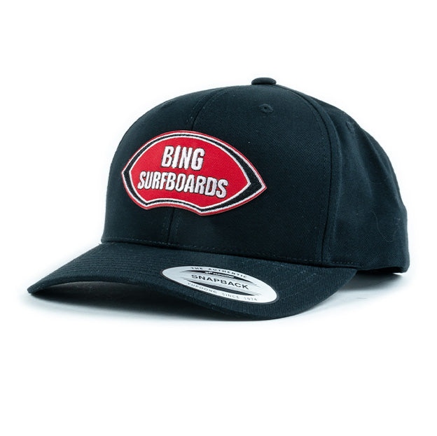 NOSERIDER Patch Premium Twill Hat Black