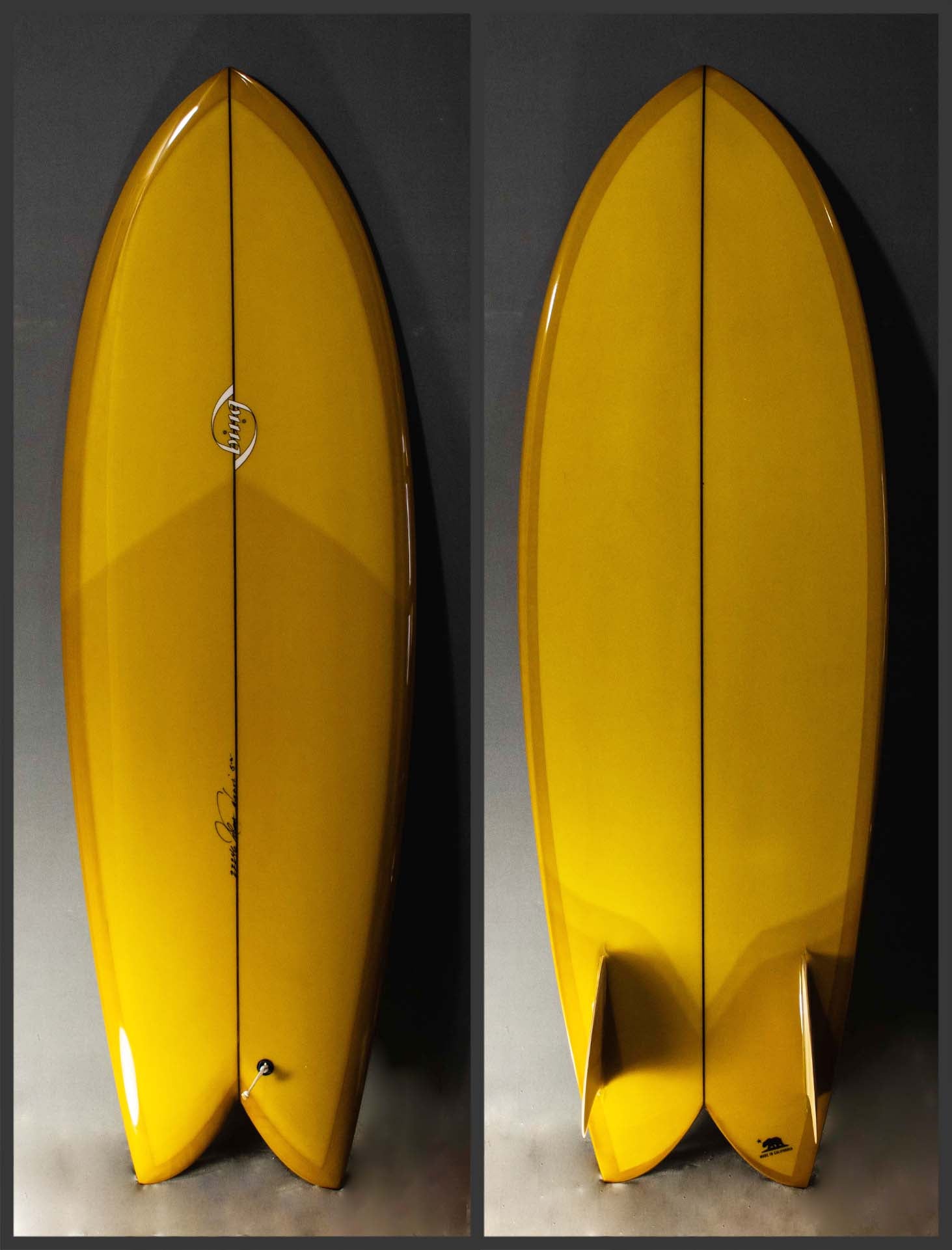 22246  5'6" TWIN FIN FISH