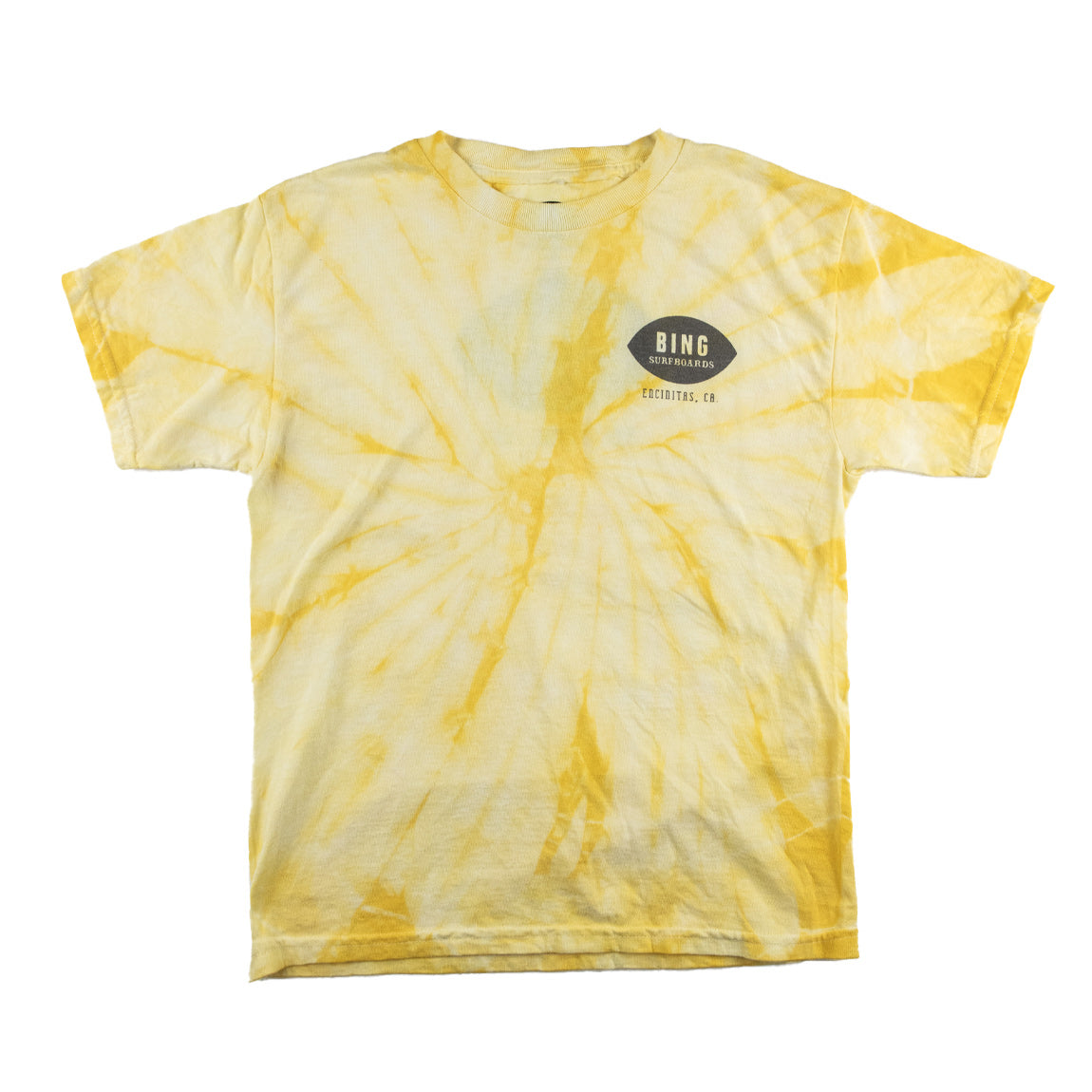 CLASSIC ENCINITAS II Premium Kids Tie-Dye S/S T-Shirt - Dandelion