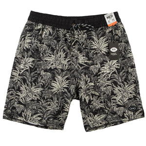 BING HANALEI BOARDSHORTS - BLACK