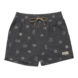 HOWLER BROS. DEEP SETS TRUNKS - MEMENTO BLACK