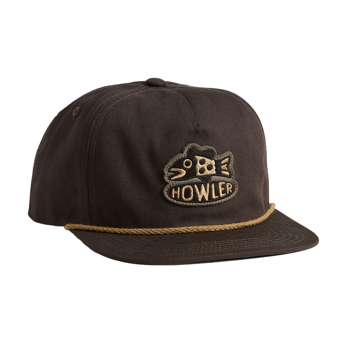 HOWLER BROS. TRAVELIN' FISH HAT - BLACK