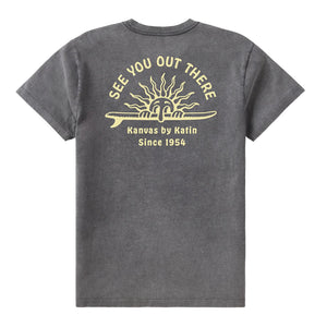 KATIN SUNNY TEE - BLACK SAND