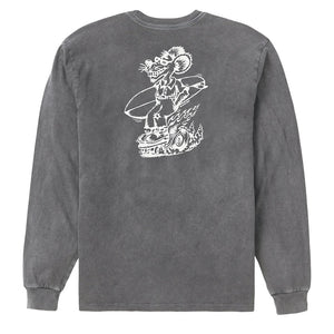 KATIN BOOGIE L/S TEE - BLK