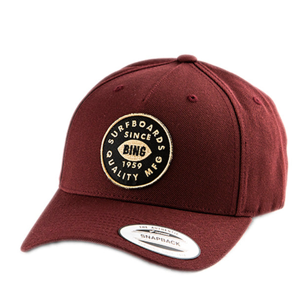 QUALITY MANUFACTURING Premium Twill Hat - Maroon