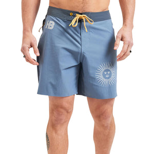 HOWLER BROS. DEL ESTE TRUNKS - BLUE MIRAGE