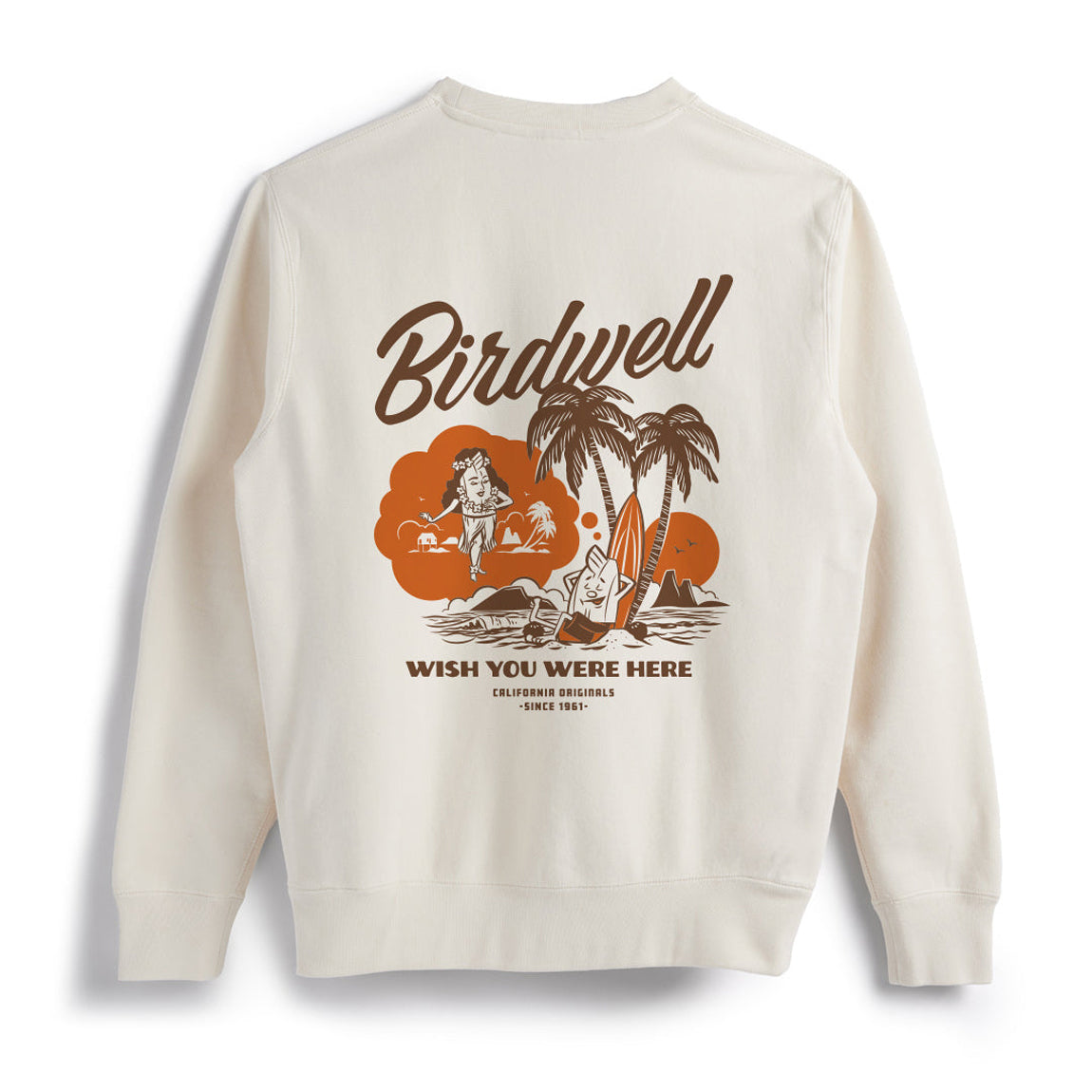 BIRDWELL DAYDREAMIN' CREW - BONE